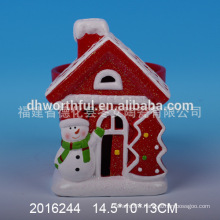 High quality Christmas house ceramic flower pots wholesale